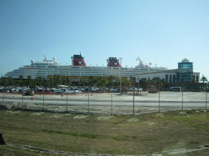 Disney Magic docked at Port Canaveral