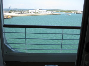 Stateroom verandah