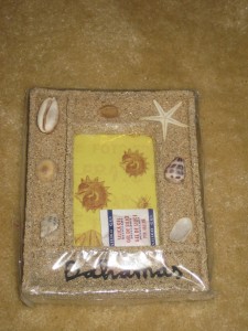 Bahamas photo frame