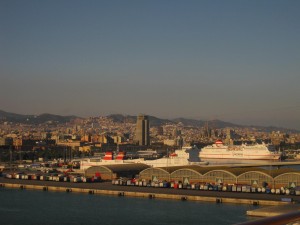 Barcelona port