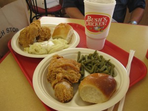 Bush's Chicken in West, Texas