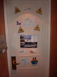 Cabin door decorations