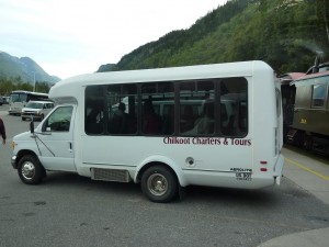 Chilkoot Charter mini-bus