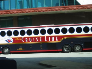Disney Cruise Line Transfer Bus
