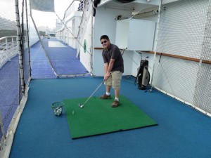 Golf Driving Net - Deck 12