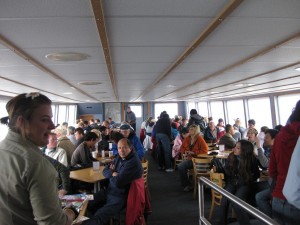 Inside the M/V Emerald Sea