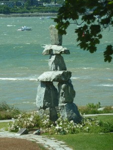 Inunnguaq rock statue
