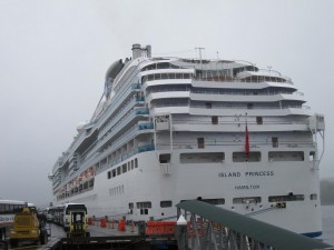 Island Princess in Ketchikan