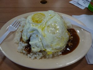 Loco Moco at Kualoa Ranch