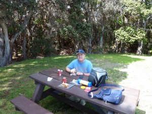 Lunch at Pu’u Pua’i Overlook