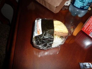 Spam Musubi from ABC Stores
