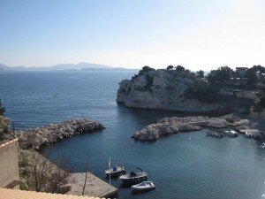 View from Auberge du Mérou