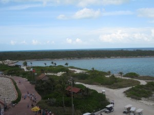 View of Castaway Cay from our verandah