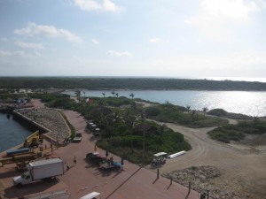 View of Castaway Cay from our verandah