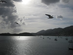 View of St. Thomas from verandah