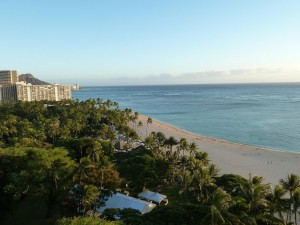 View of Waikiki Beach & Diamond Head