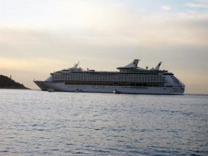 Voyager of the Seas in Villefrance, France