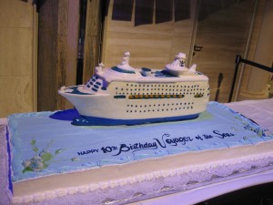 Voyager's 10th Birthday Cake