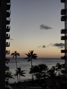 Waikiki Beach Sunset