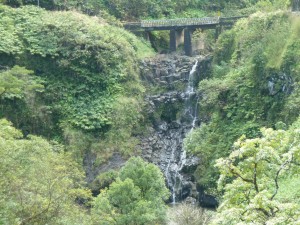 Wailua Iki Falls Bridge