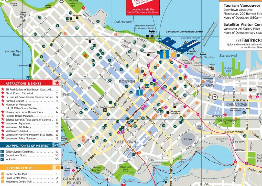 Vancouver City Map