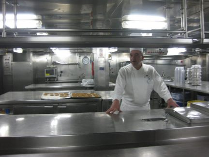 Disney Magic Galley Tour - Pastry Station