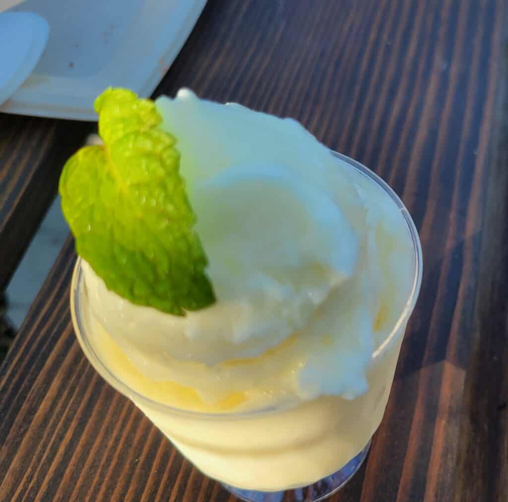 Pineapple Sorbet from Polynesian Flavors