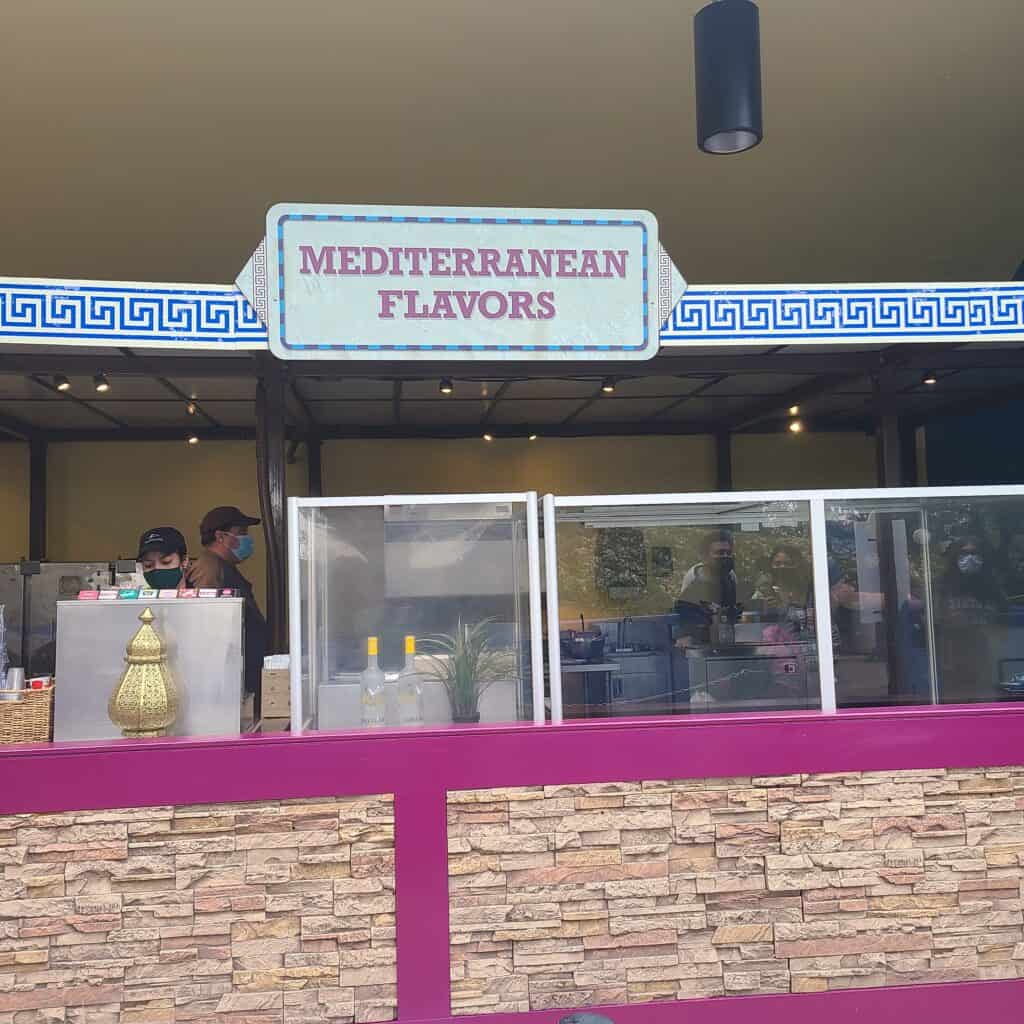 Mediterranean Flavors Kiosk - SeaWorld San Diego Seven Seas Food Festival