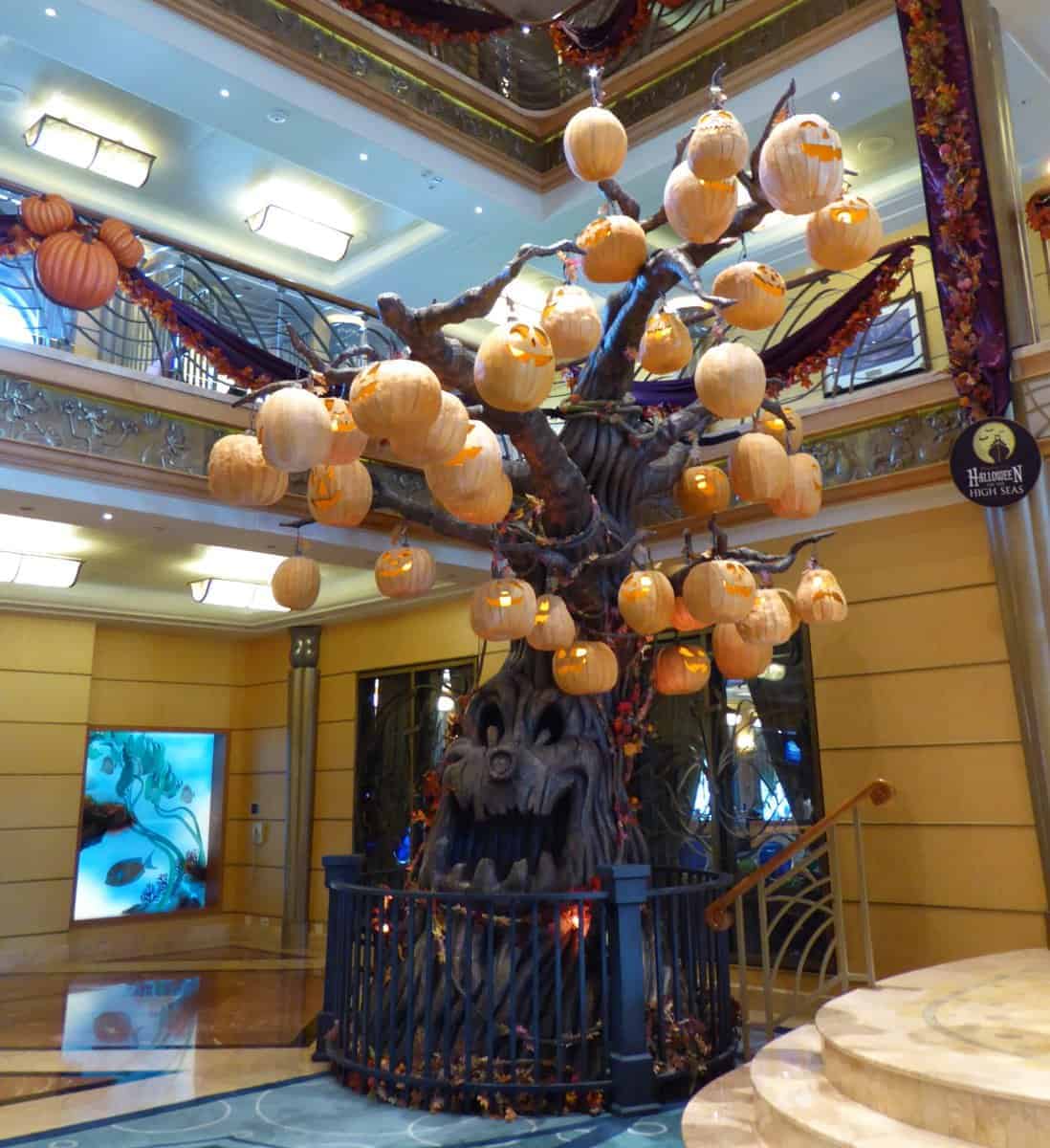 Bog the Halloween Tree on board the Disney Wonder
