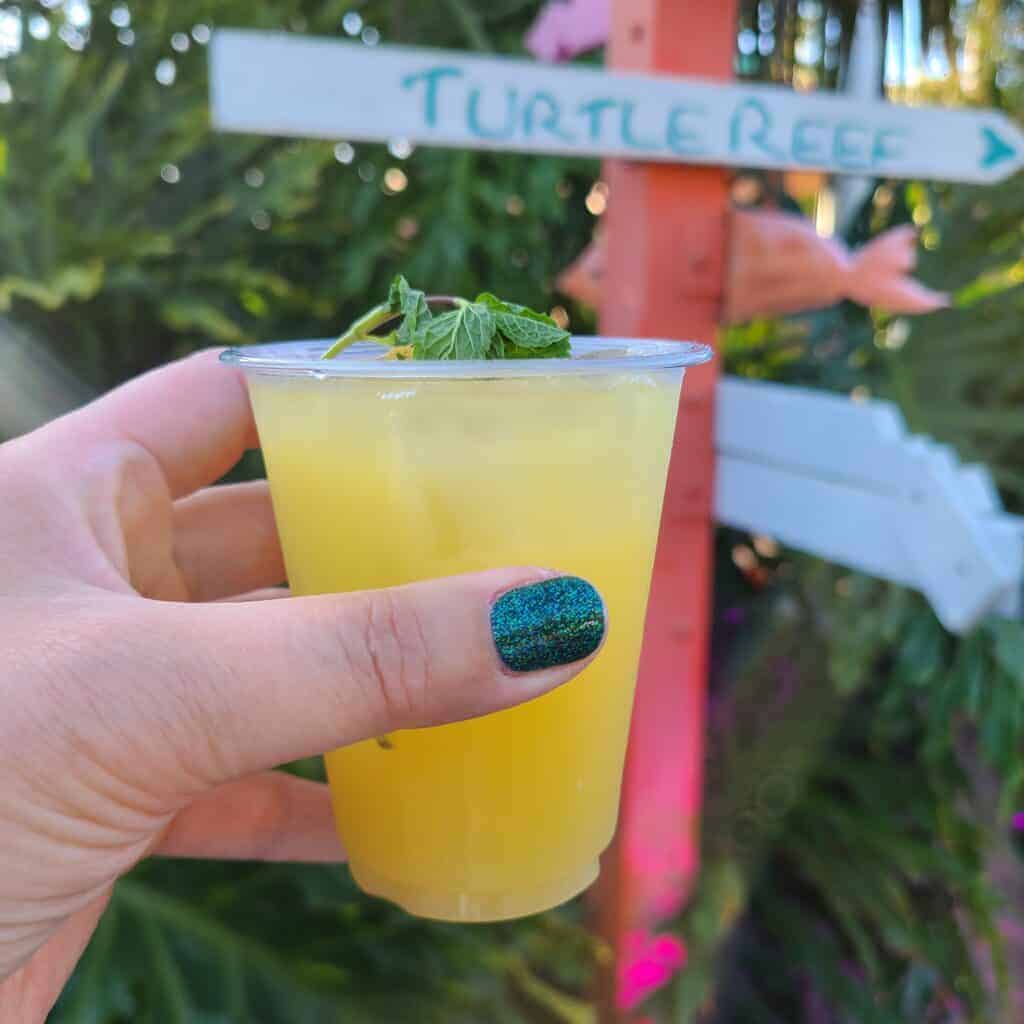 Hawaiian Pineapple Express with Ocean Organic Hawaiian Vodka, Pineapple Juice, Mint from Polynesian Flavors Tiki Bar