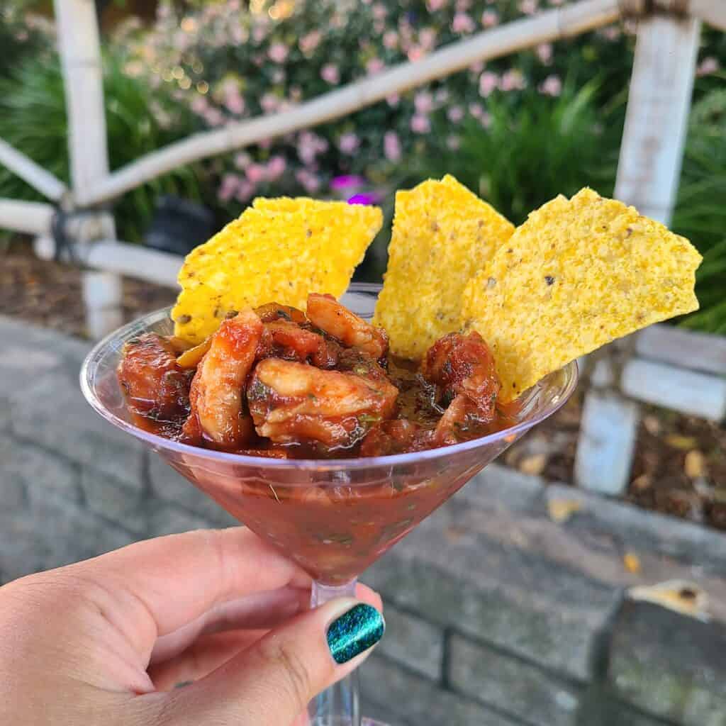 Coctel De Camaron with Cucumber, Red Onion, Tomato, Cilantro from Mexican Flavors
