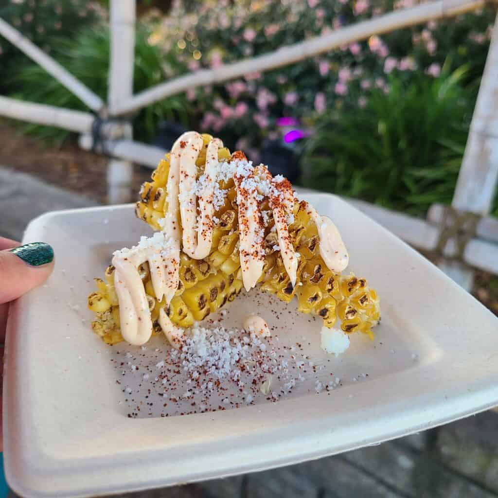 Elote Ribs with Chili Powder, Mayo, Cotija, Micro Cilantro from Mexican Flavors
